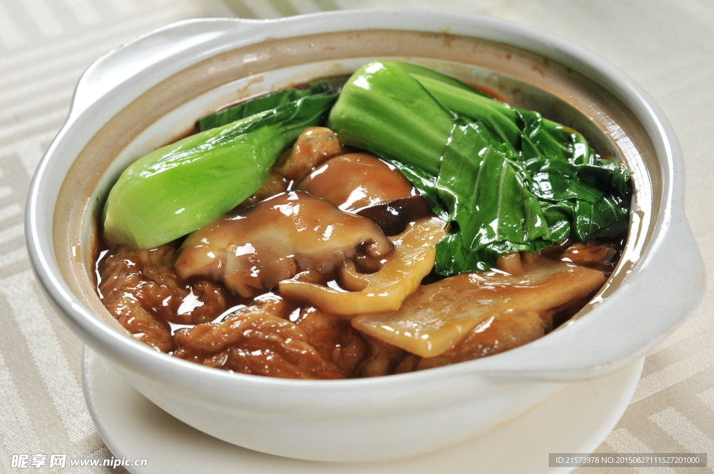 香菇面筋煲