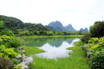 桂林秀峰区琴潭山水