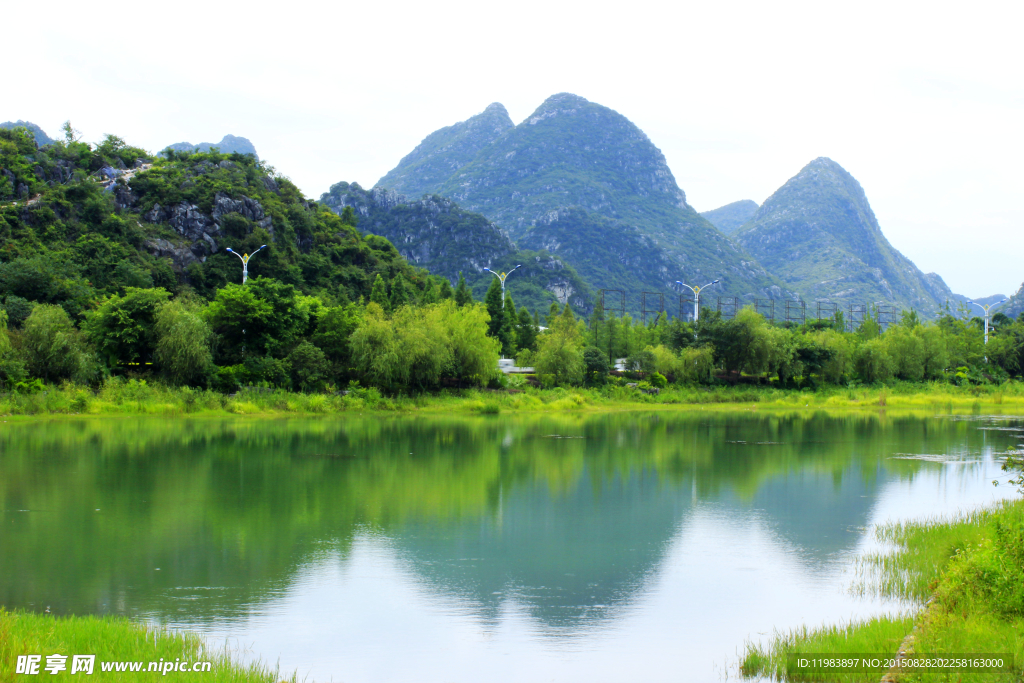 琴潭山水景观