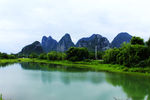 琴潭山水景色