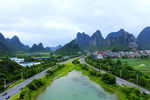 桂林公路山水风光