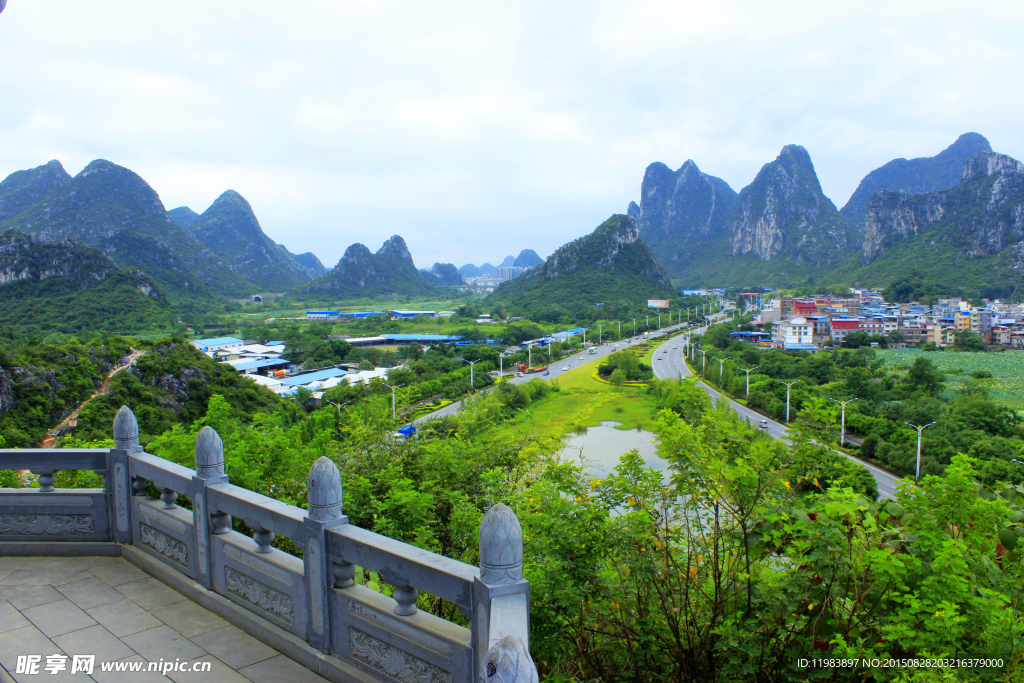 琴潭公路沿线风光