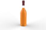 酒瓶模型贴图
