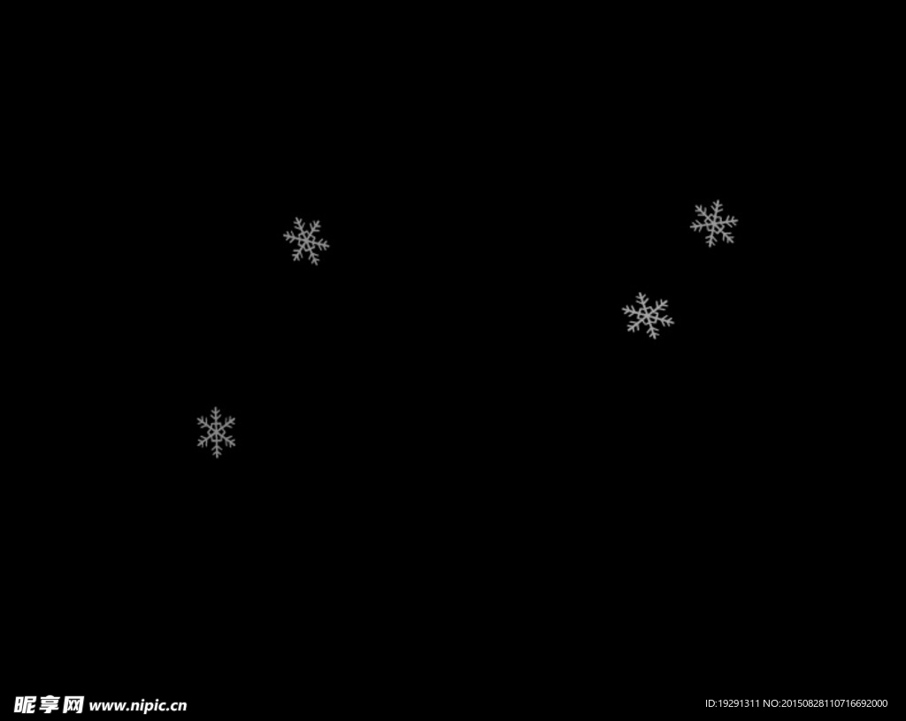 雪花动态视频