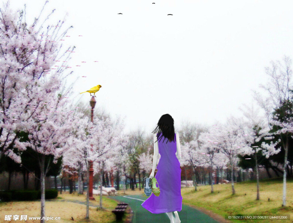 美女风景视频