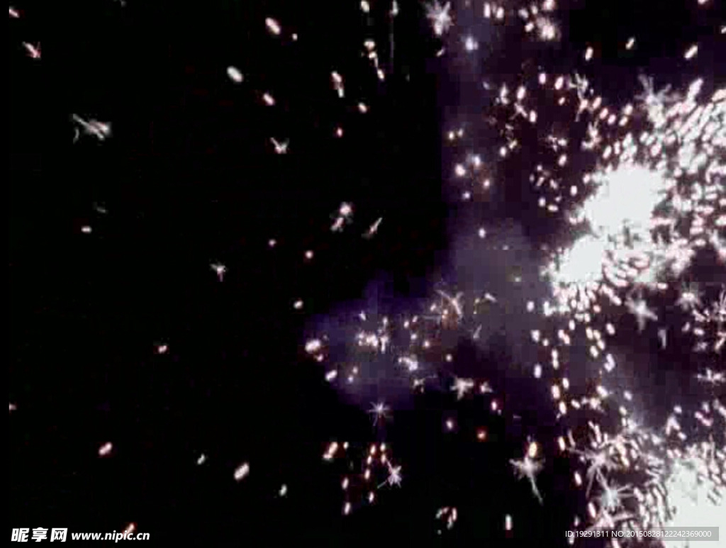 火花爆炸视频