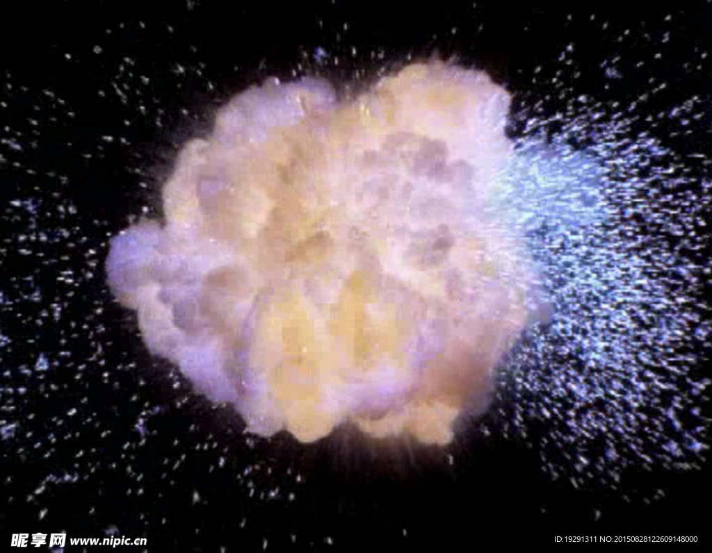 火花爆炸视频