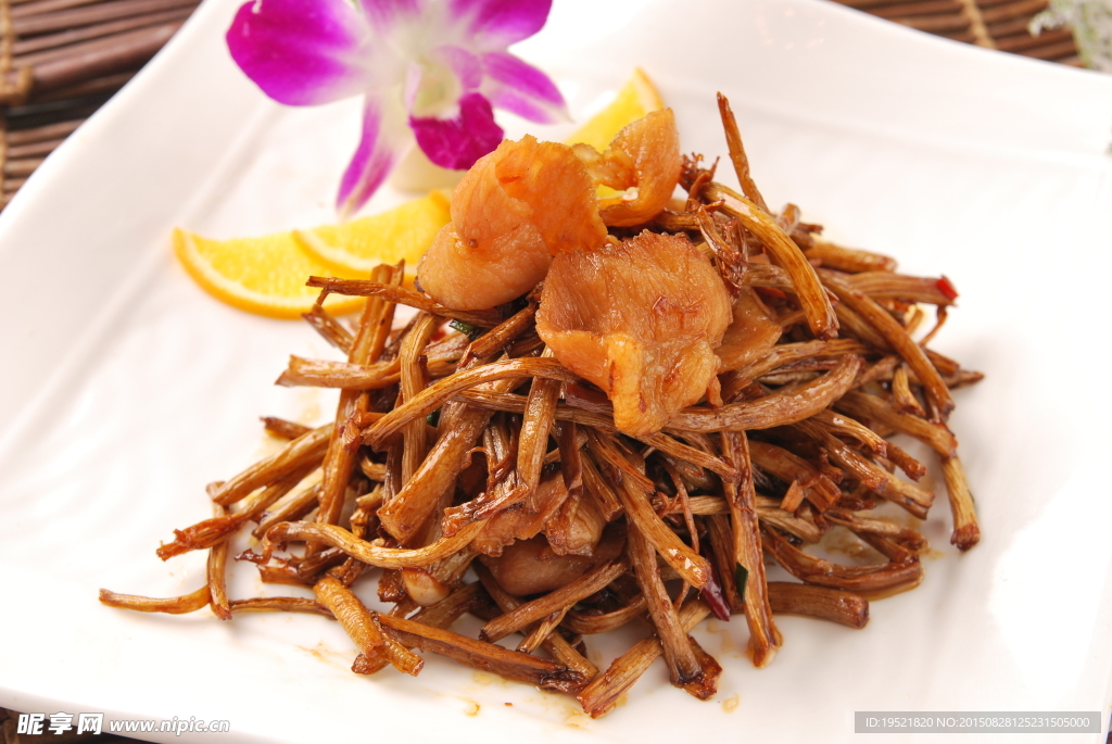 茶树菇烤肉