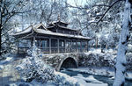 古建雪景