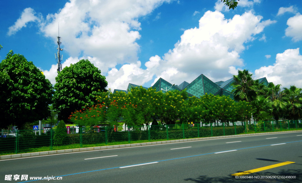 大运中心 场馆风景