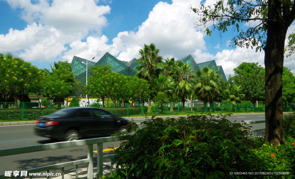 大运中心 场馆风景