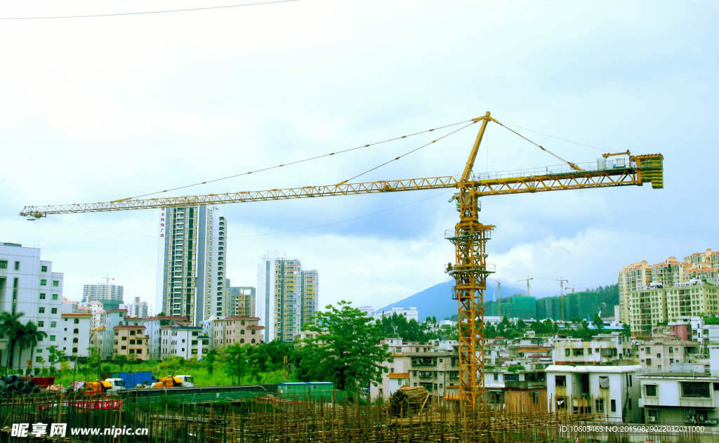 城市建筑 建筑楼海