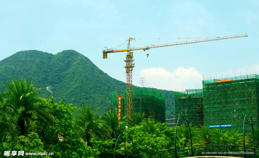 建筑工地 海岸建筑