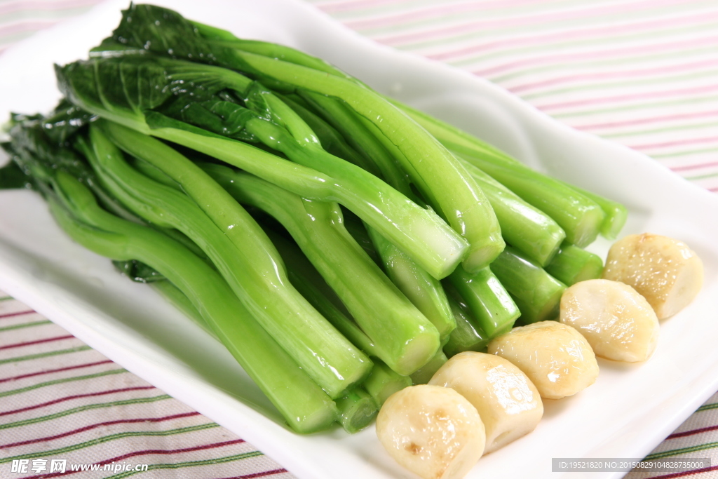 生炒广东菜心