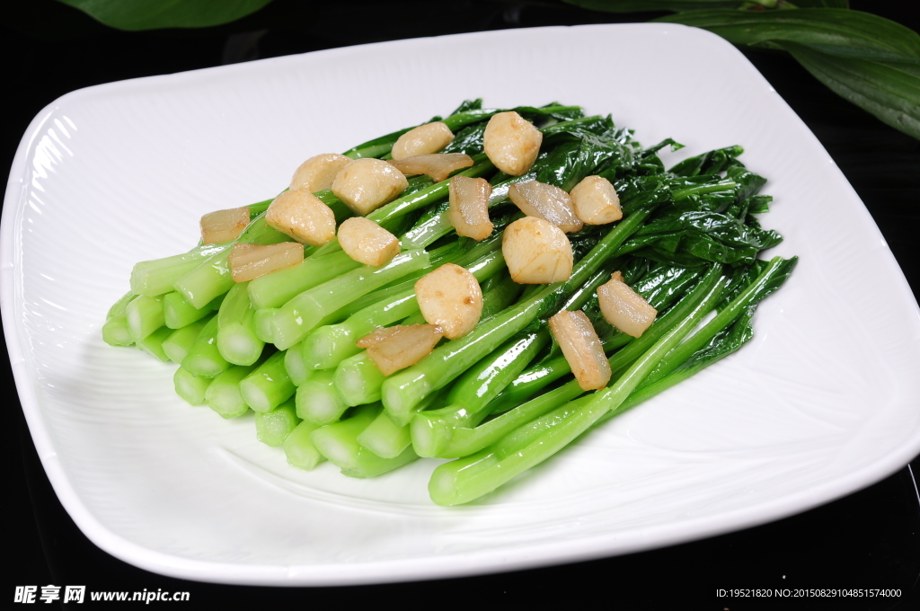 生炒广东菜心