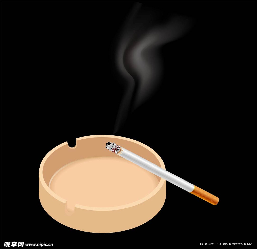 香烟效果图