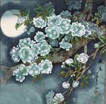 近现代工笔画花鸟大图