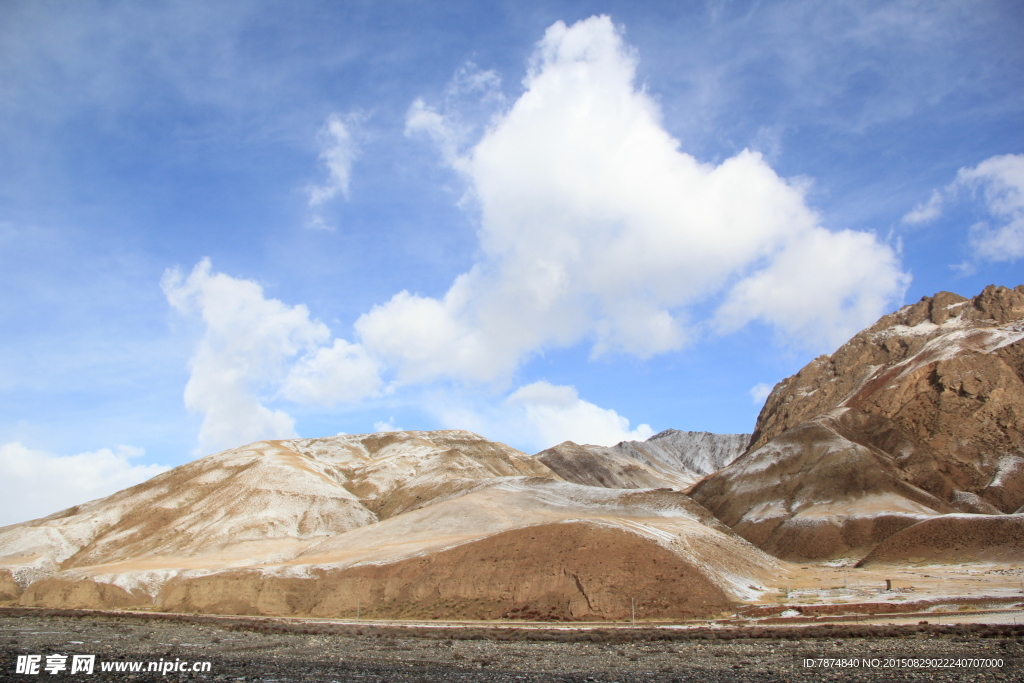 高原雪山