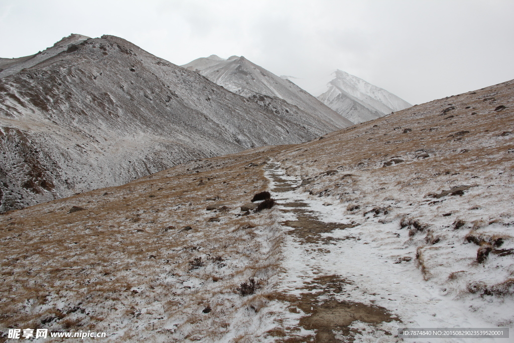 高原雪山