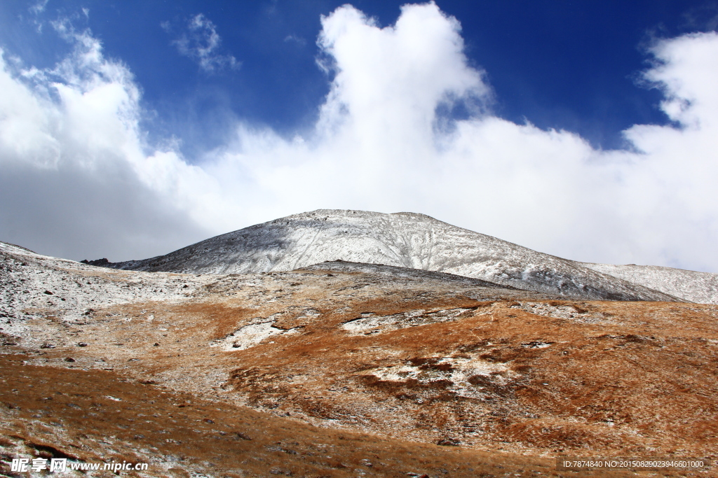 高原雪山