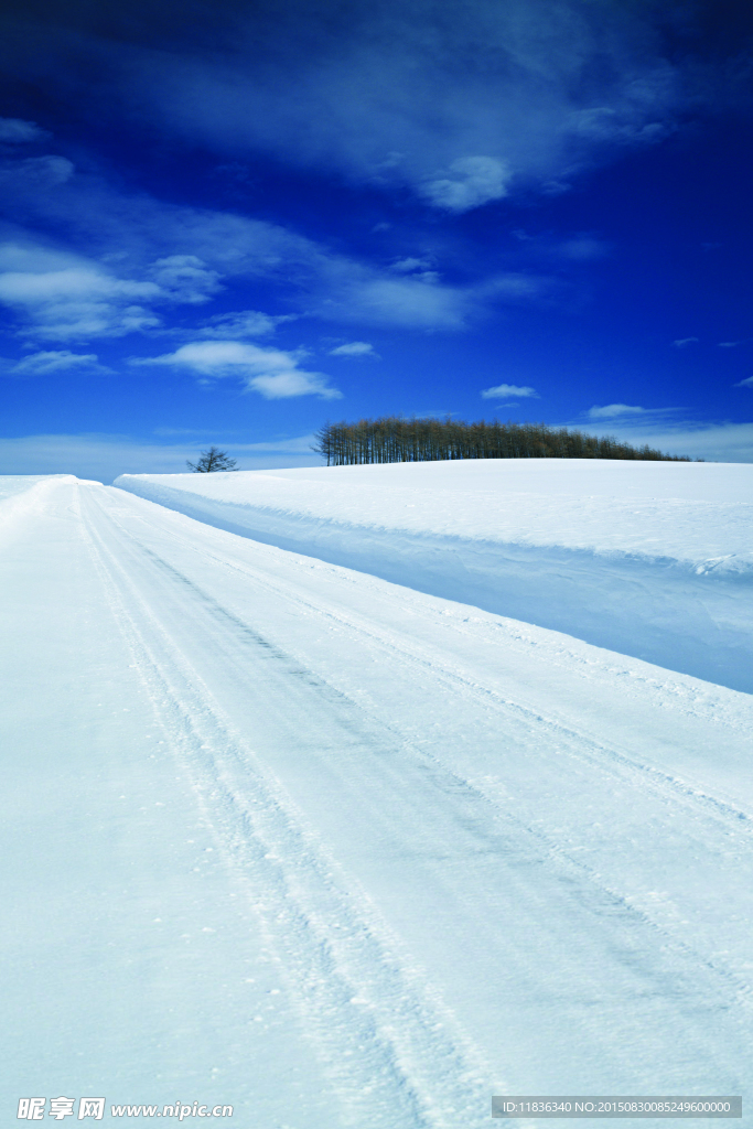 冬季冰雪道路