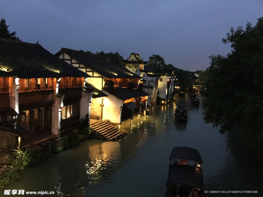 乌镇夜景