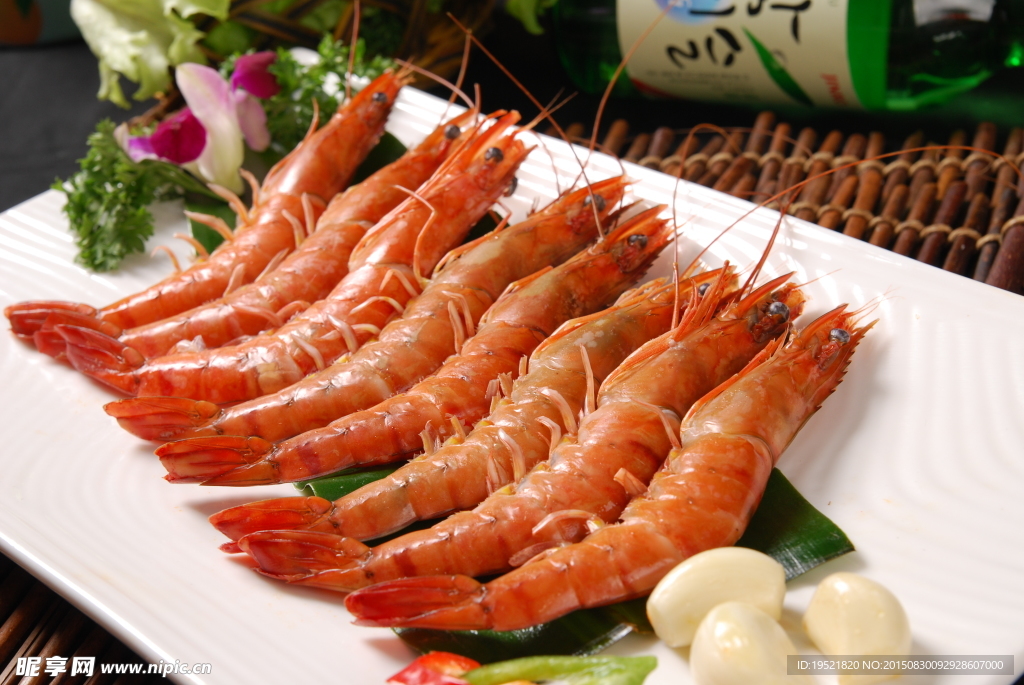烤大虾