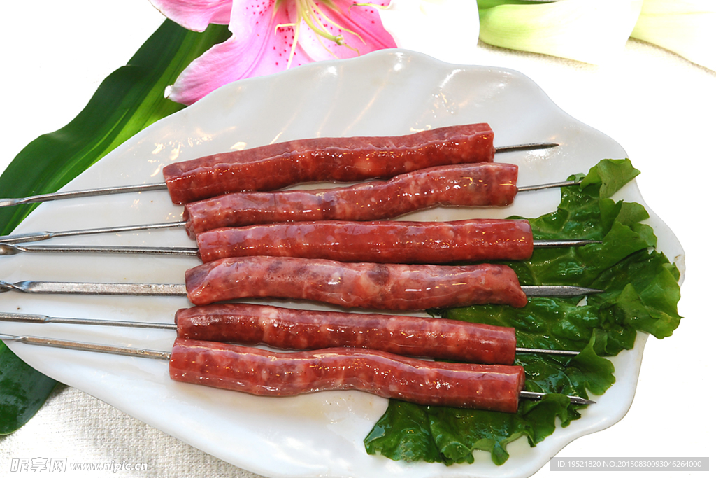 烤腊肠串