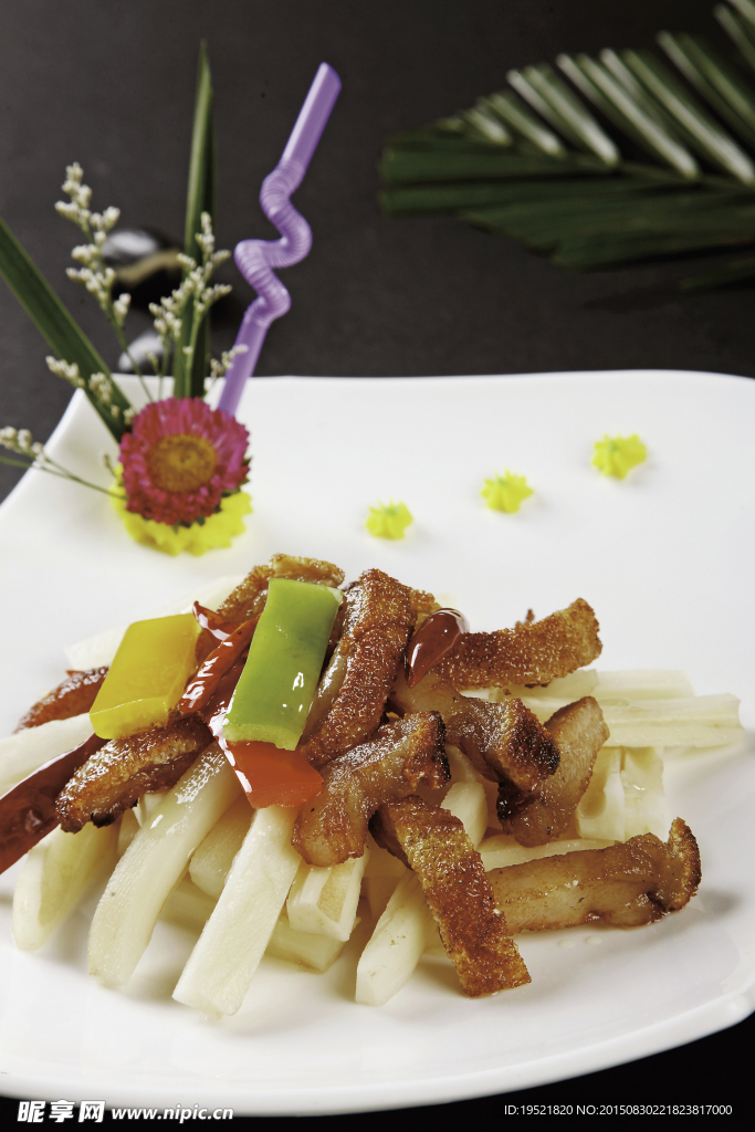 干椒脆藕炭烧肉