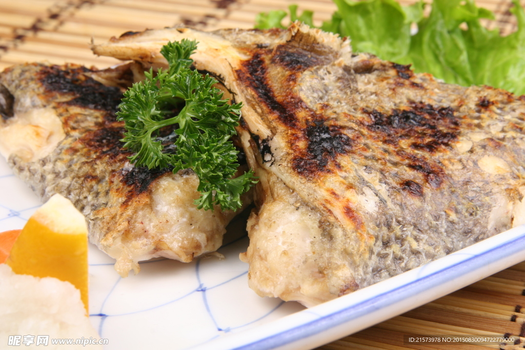 烤鳕鱼下巴