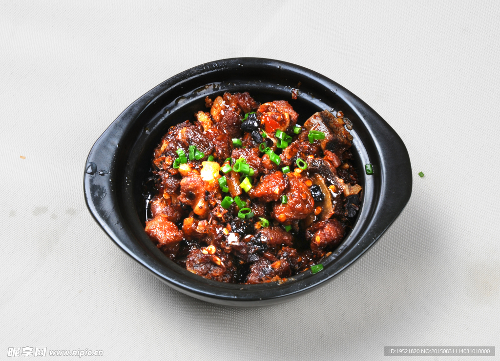 豆辣蒸排骨