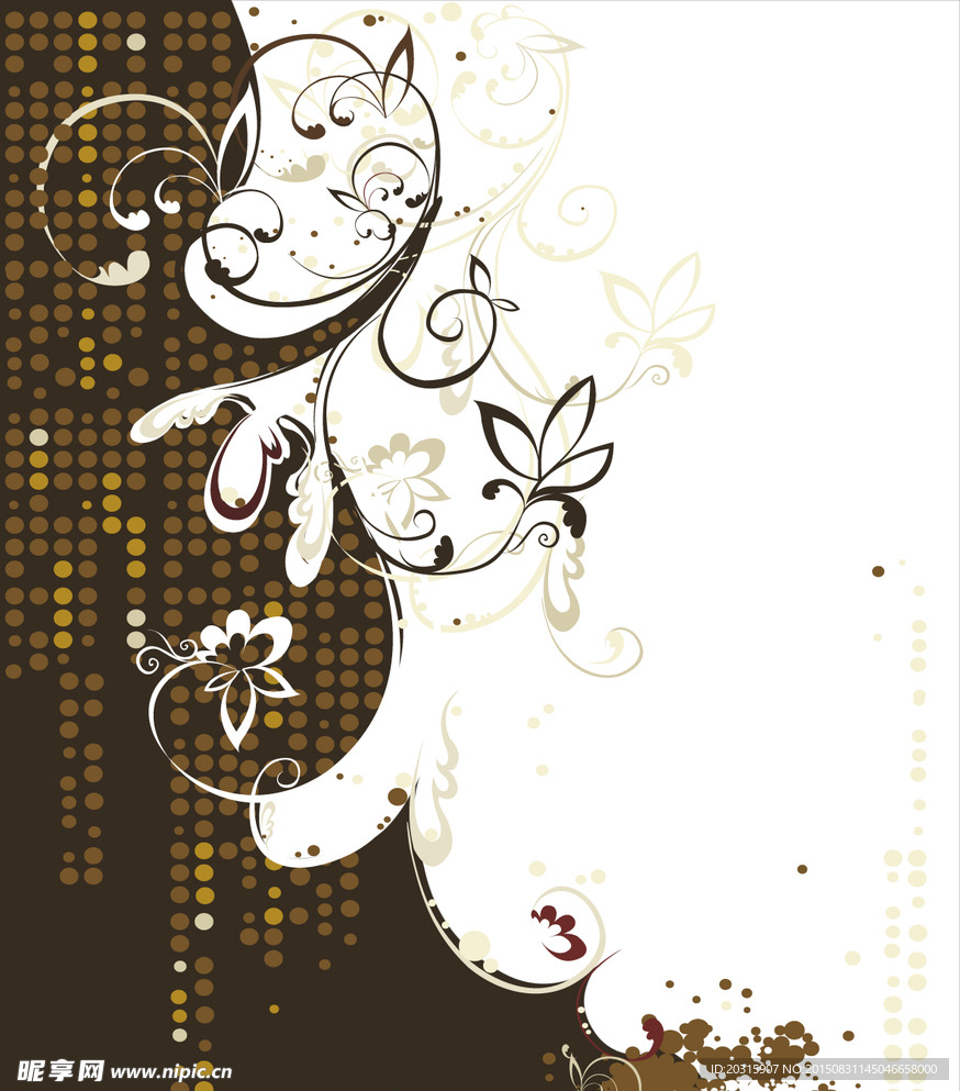 背景花纹