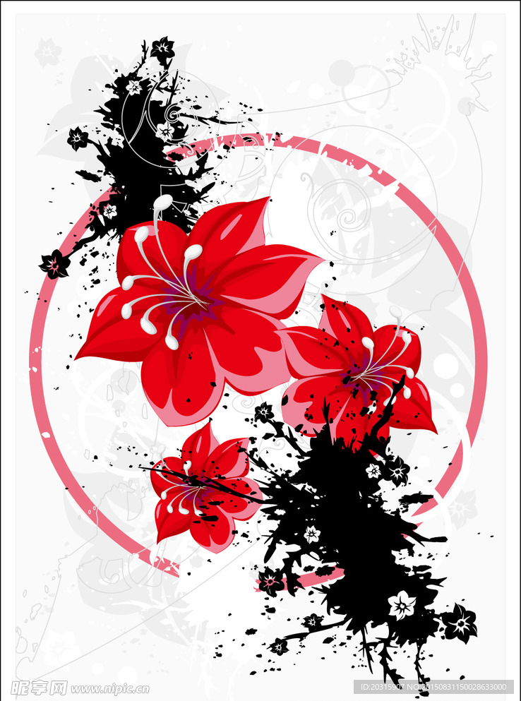 背景花纹