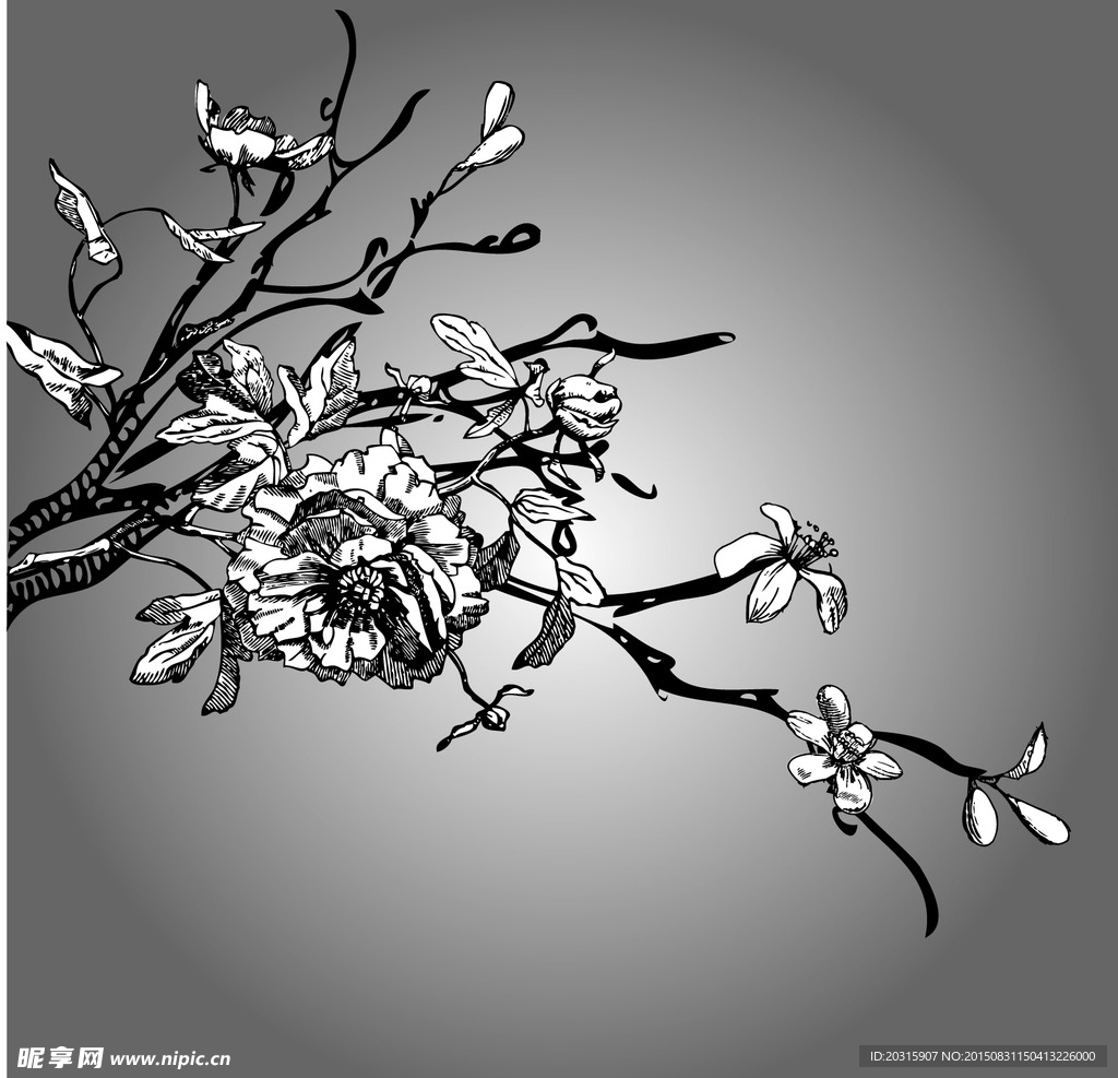 背景花纹