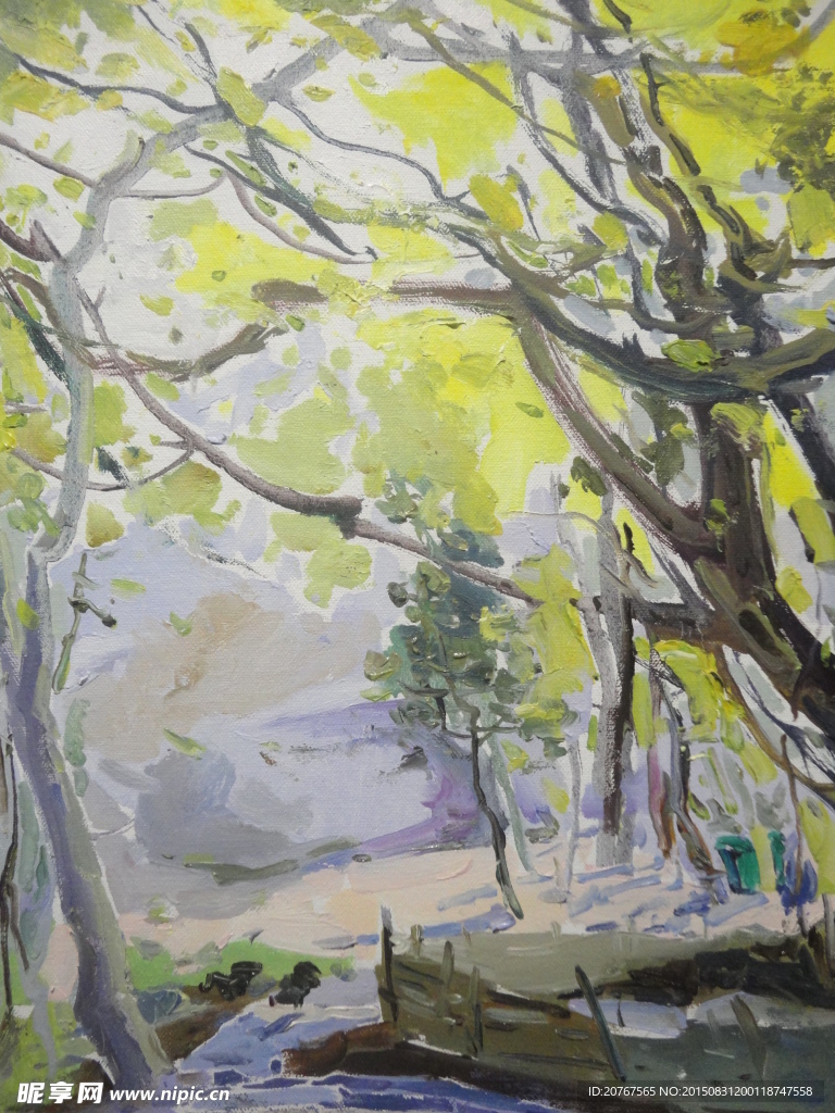 油画风景