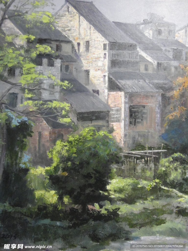 油画风景