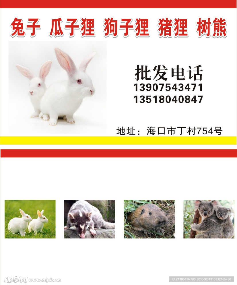 批发名片