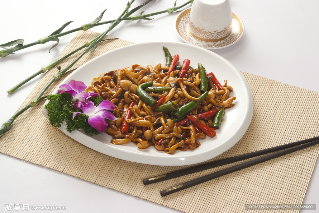 杭椒双味菇