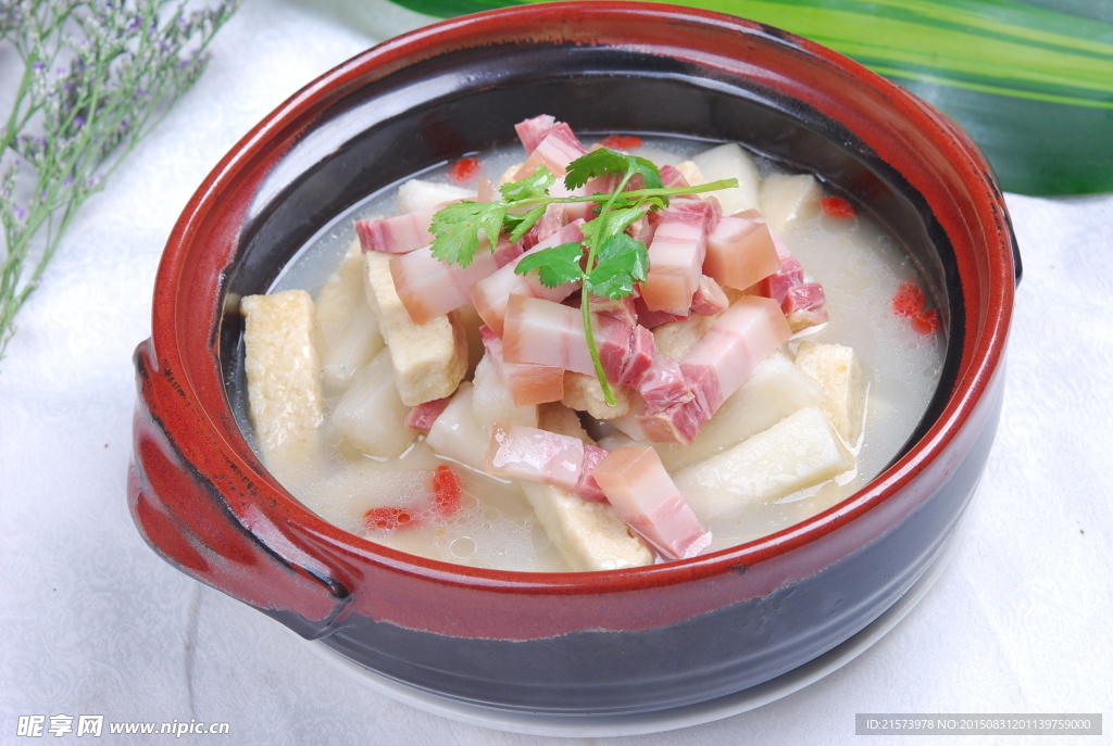豆几咸猪煲