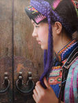少数民族姑娘