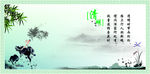 清明节文化背景矢量素材