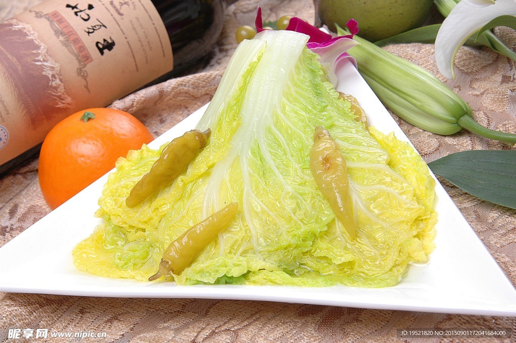 尖椒娃娃菜