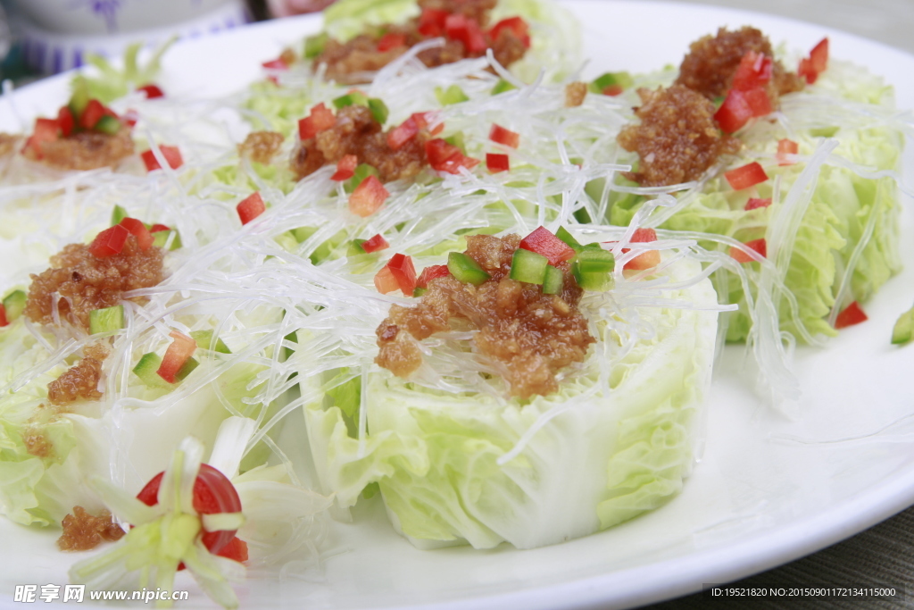 复件金蒜银丝蒸娃娃菜