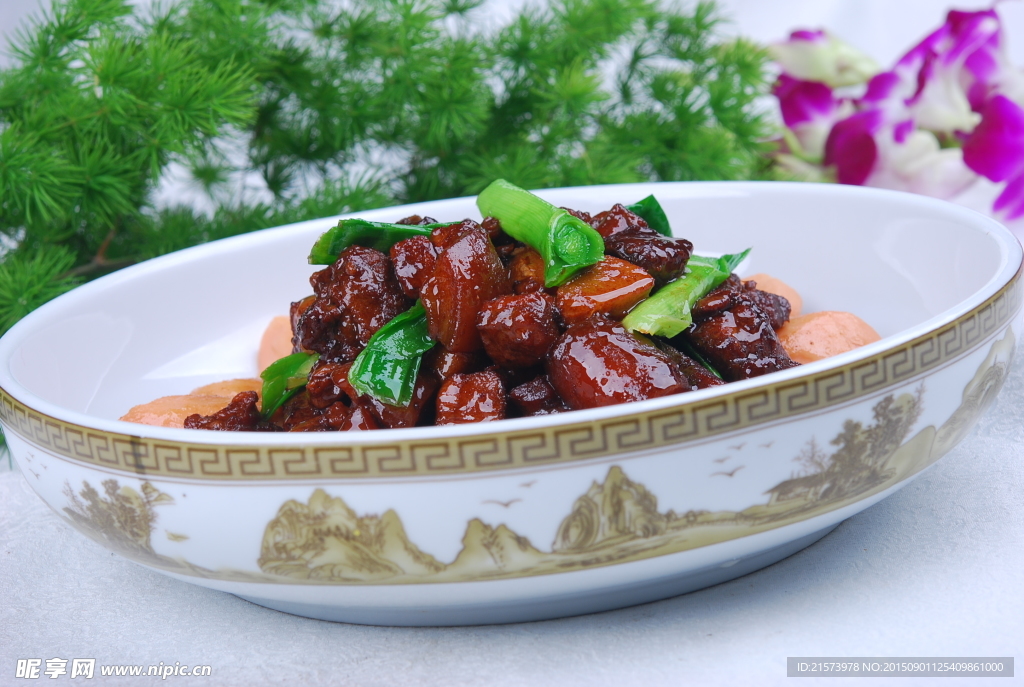 红烧野猪肉
