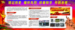 抗战70周年宣传栏