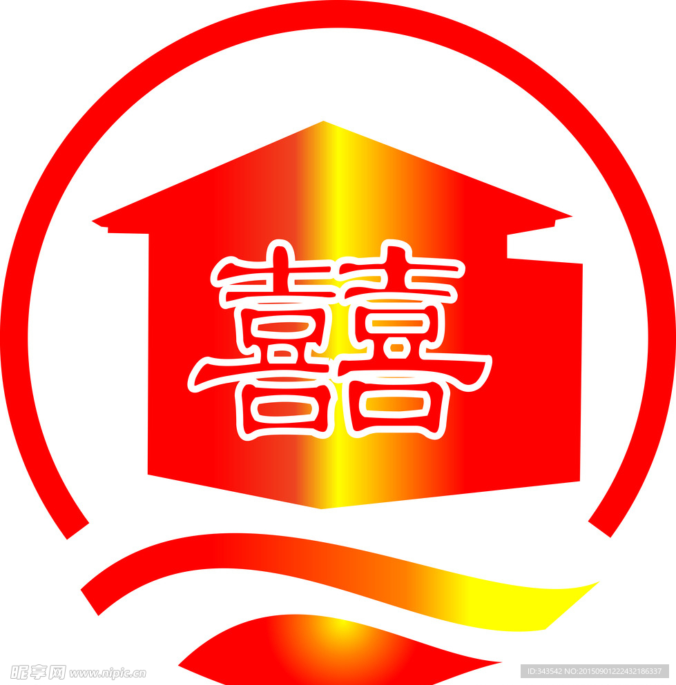 庭喜地产logo