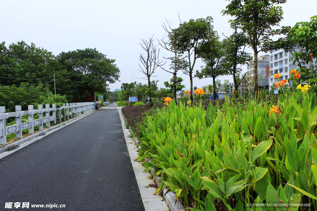 道路石护栏