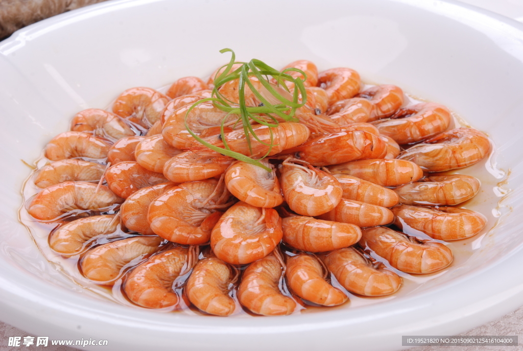京葱豉油虾
