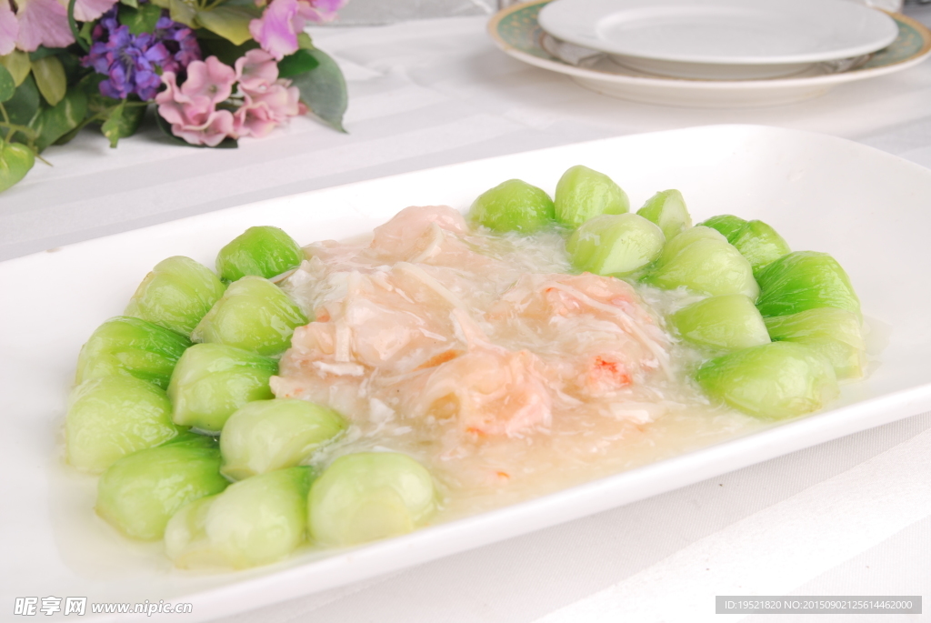 靓汤浸虾片