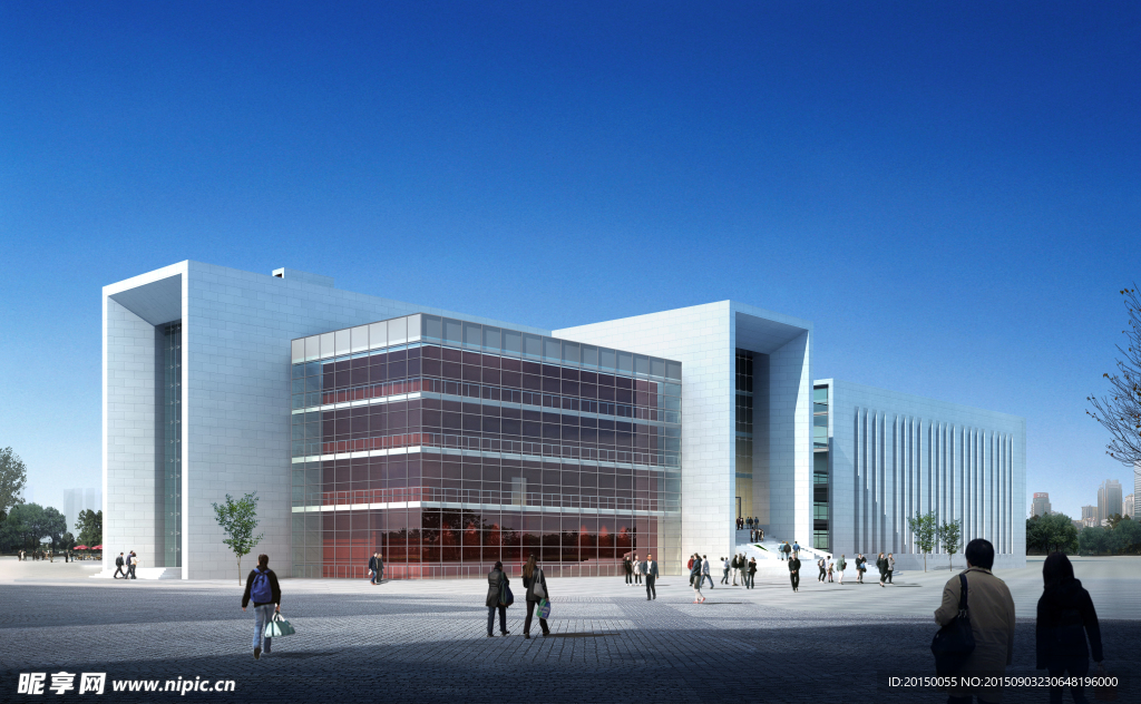 3D建筑效果图